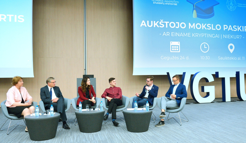 Studentų atstovybių konferencija kvietė diskutuoti apie aukštojo mokslo paskirtį